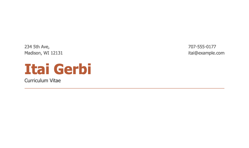 CV Cover letter - Modern professional CV template with bold personal branding and clean layout for job seekers.